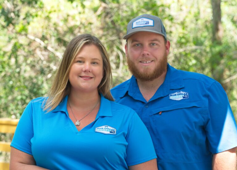 Hometown News - Blue Collar Roofing - Kevin and Melissa McLin (Kevin is President and Melissa is Chief Marketing Officer)