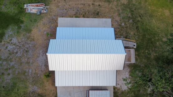 Top view white roof - Roof Repair Services Sarasota, FL