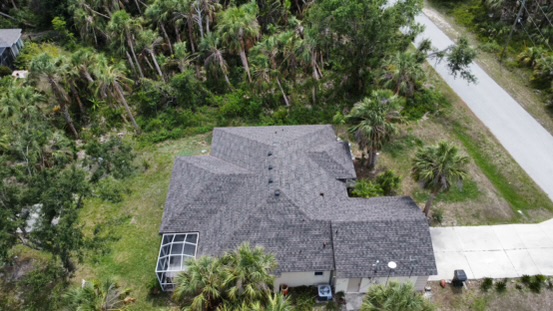 Top view grey roof - Roof Repair Services Sarasota, FL