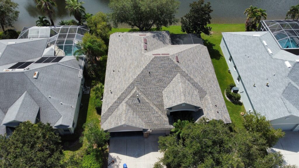 Top view beige roof - Roof Repair Services Sarasota, FL